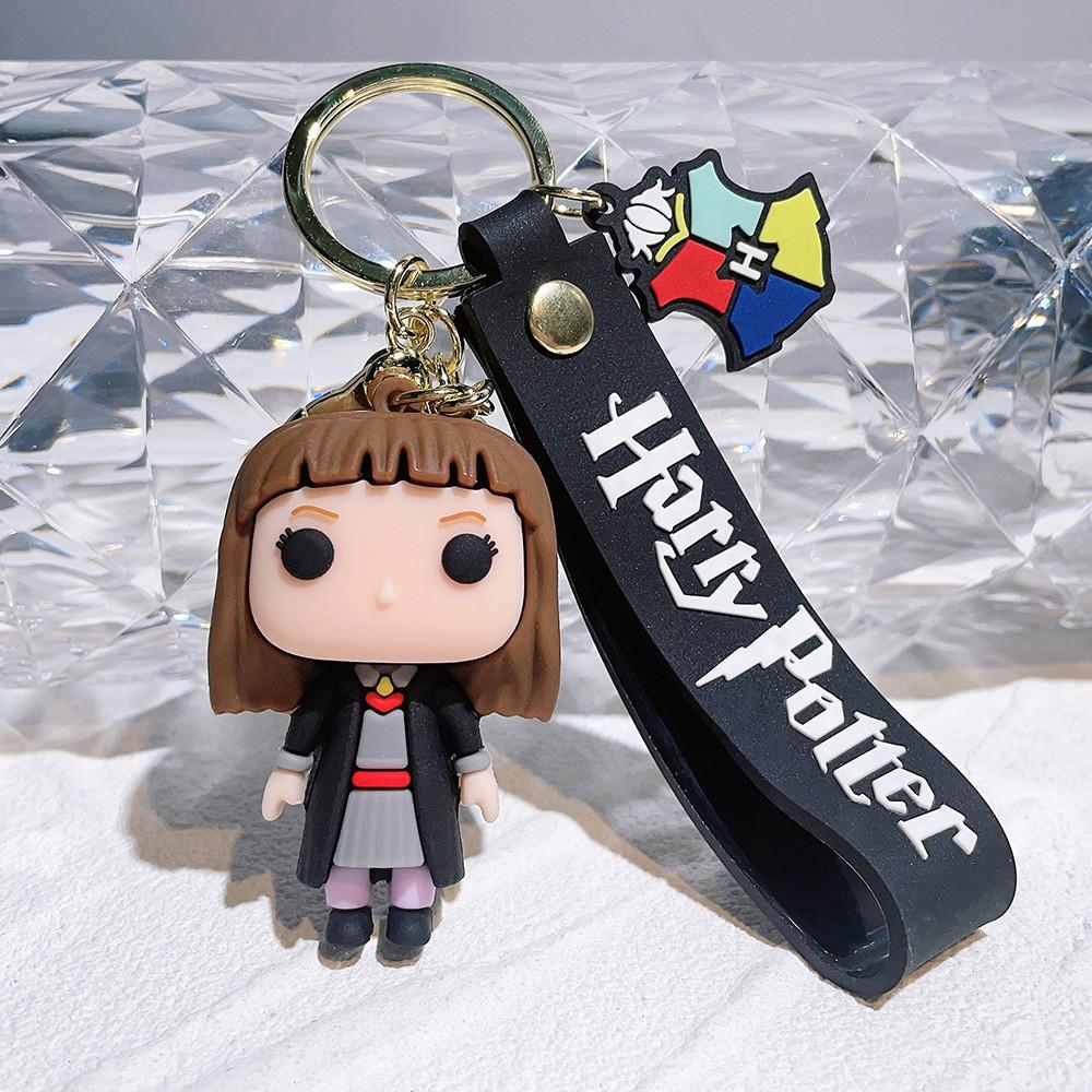 Charming Harry Potter Keychain Adorable Ron Hermione Voldemort Figurines