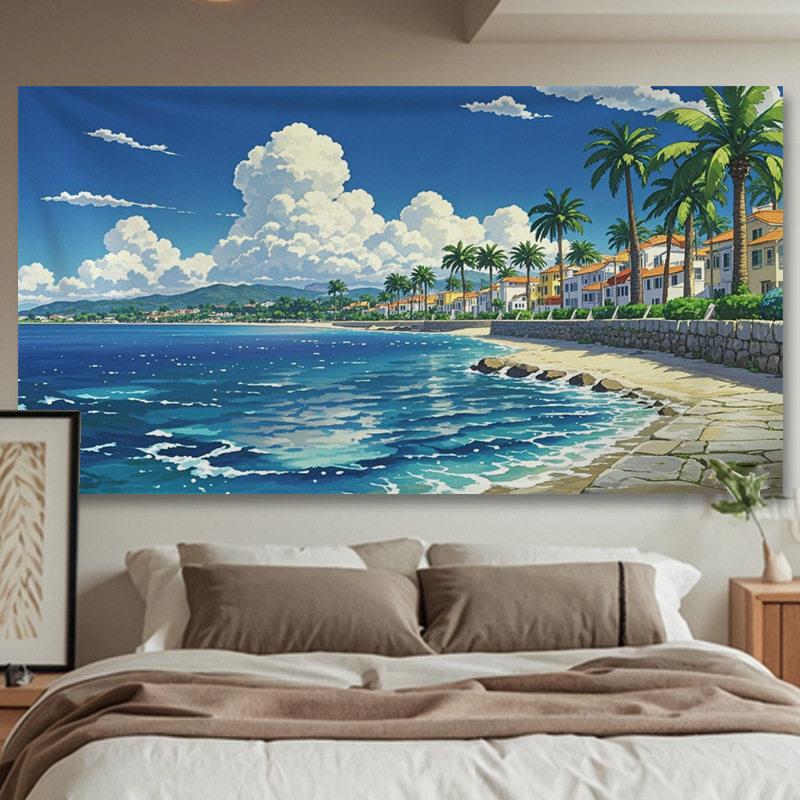 

Anime Style Tapestry 2D Wall Hanging Tapestry for Bedroom and Living Room Decoration 74x94cm(29x37in)