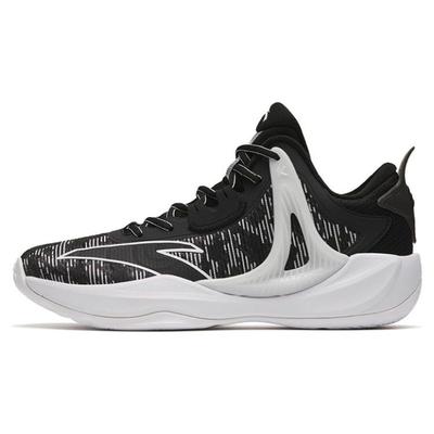 Zapatillas de Baloncesto de Caña Baja Transpirables Resistentes al Desgaste Light Cavalry 8 Hombre zapatilla Negro Blanco 112321603-3