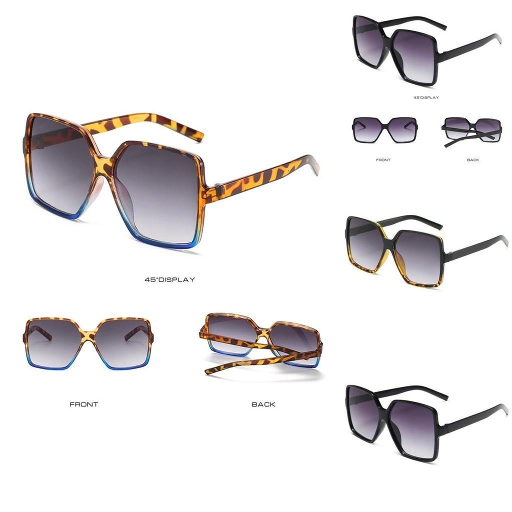Elegantes Gafas de Sol Cuadradas Oversize con Lente Grande para Mujer para una Protección UV Definitiva