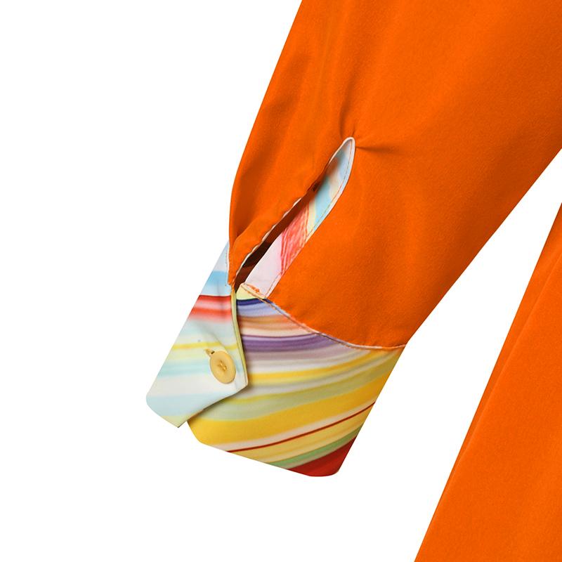 Damen Übergröße Rundhals Ausländisches Material Patchwork Taschen Lässige Einfarbige Oberteile Hosen