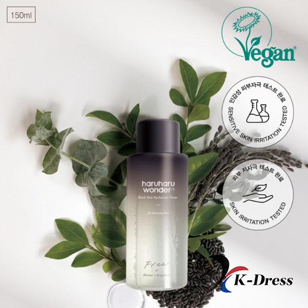 

Гиалуроновый тоник Haruharu Wonder Black Rice без спиртового ароматизатора 150 мл 150ml X 1 PCS