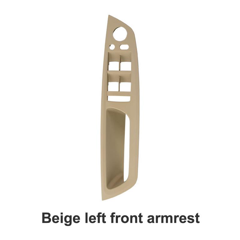 Armrest Car left front driver's seat LHD Interior Door Handle Inner Panel Pull Trim Cover For BMW E70 E71 X5 X6