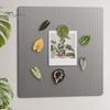 Tropical Plant Refrigerator Magnets 3D Plants Magnet, Acrylic Green Decorative Fridge Home Decor Memo Notes Photo Holder for Kitchen Office