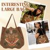 Oversized Tapestry Tote Extra-large Storage Bag, A Forest Bag With A Sense Of Design