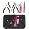 Jewelry Making Starter Kit Earrings Necklace Findings DIY Beads Plier Tools Set Jewelry Repair Tool Set Jewelry