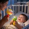 Infant Bell Rattle Toy: Dinosaur Duck Shaker for Early Education and Grasping Training