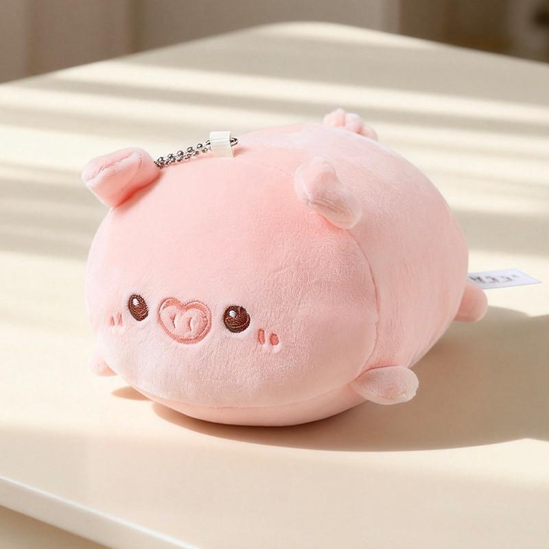 Plush Pig Cushion Pillow Cartoon Animal Soft Toy For Stress Relief And Gift