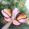 ZHONGXIN MADE Adorable Rose Maple Moth Plush Toy, 11-inch Rose Maple Moth Stuffed Animal, Handmade Pink Moth Insect Plush Model Toy, Unique Kids