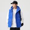 Trendy Vest Men's Autumn and Winter Thickened Warm Hooded Vest Fashion Casual Waistcoat