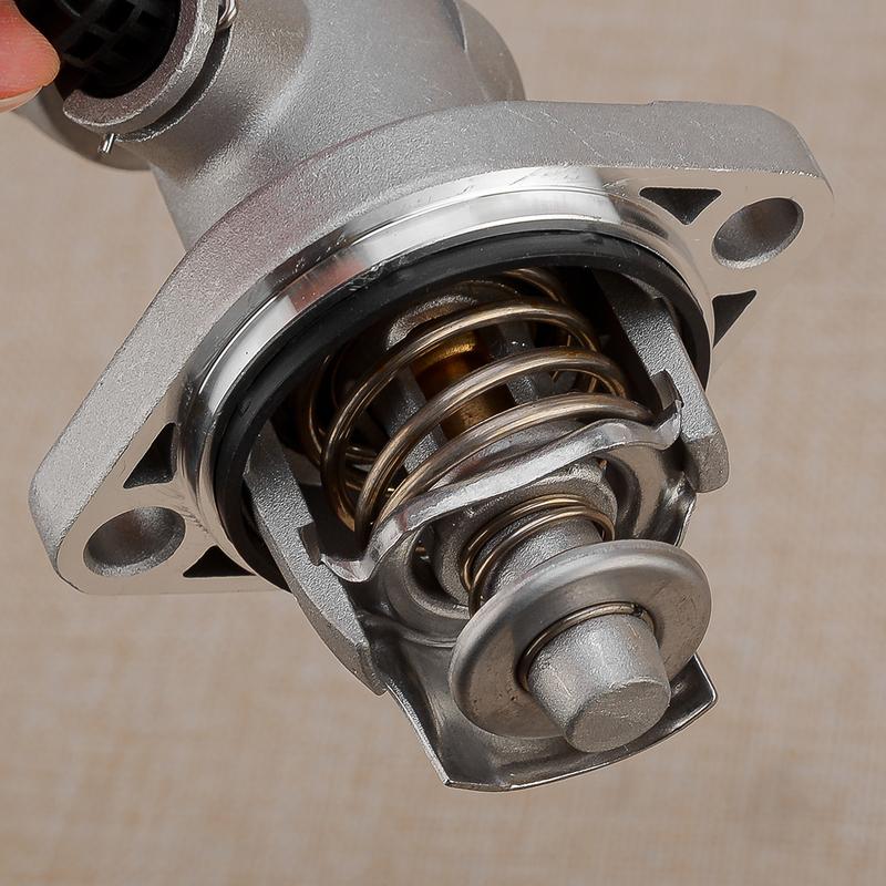 Engine Coolant Thermostat Assembly Fit for Hyundai Kona Elantra Veloster Kia Soul Seltos 25500-2E085