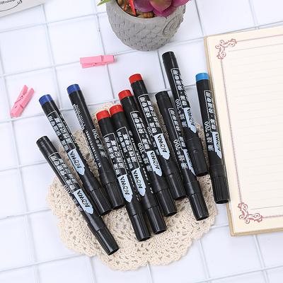 3pcs Permanent Paint Marker Pen Oily Waterproof  Pen for Tyre Markers Quick Drying Signature Pen Stationery Supplies Ig Head Pen