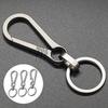 Titanium Alloy Compact Portable Connection [BRIIKPP] Keychain, Durable, Fade-Resistant, (with Ring)