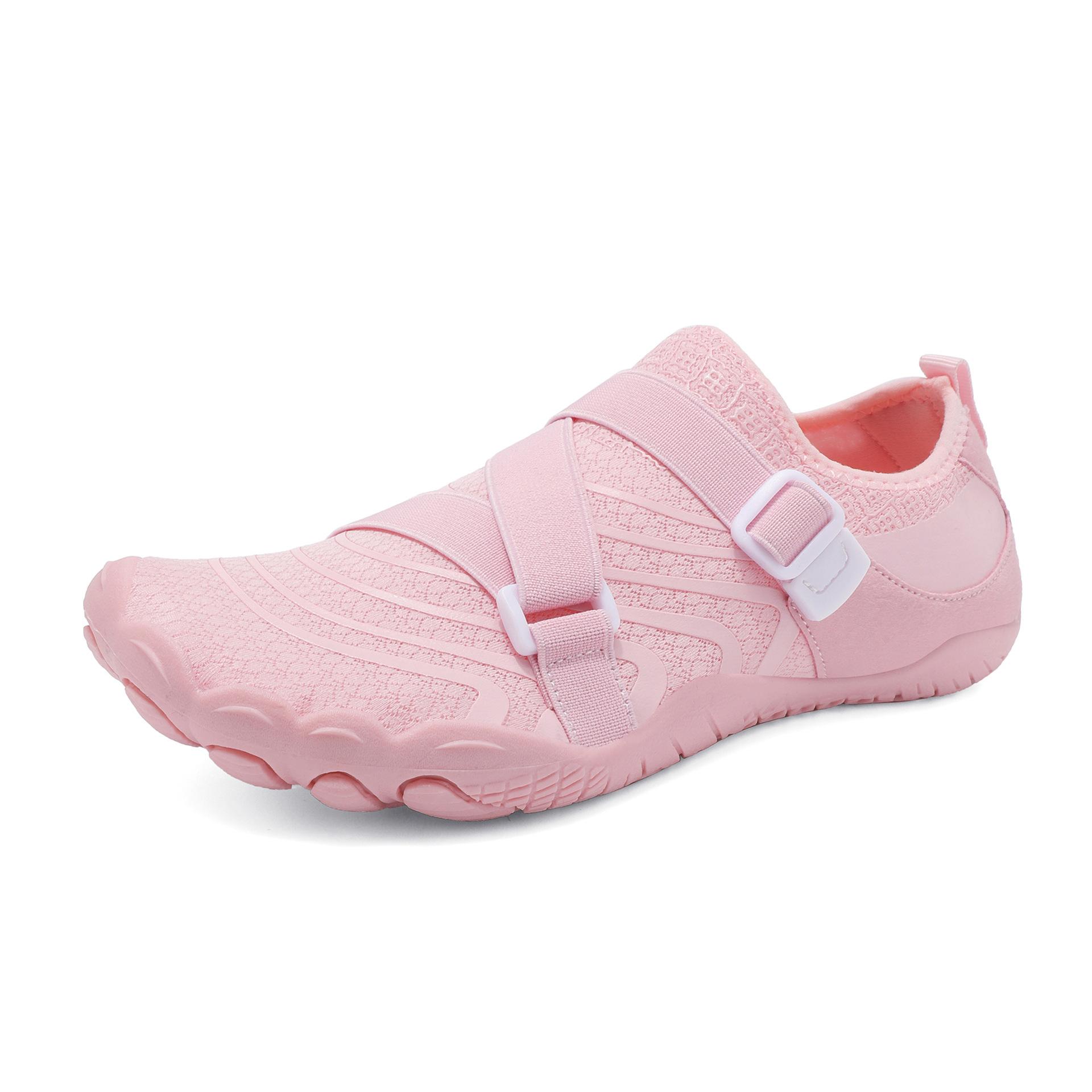 

Пара уличной повседневной обуви Creek shoes Быстросохнущая дышащая пляжная обувь Легкая нескользящая тренировочная обувь Обувь для фитнеса и йоги 36 розовый