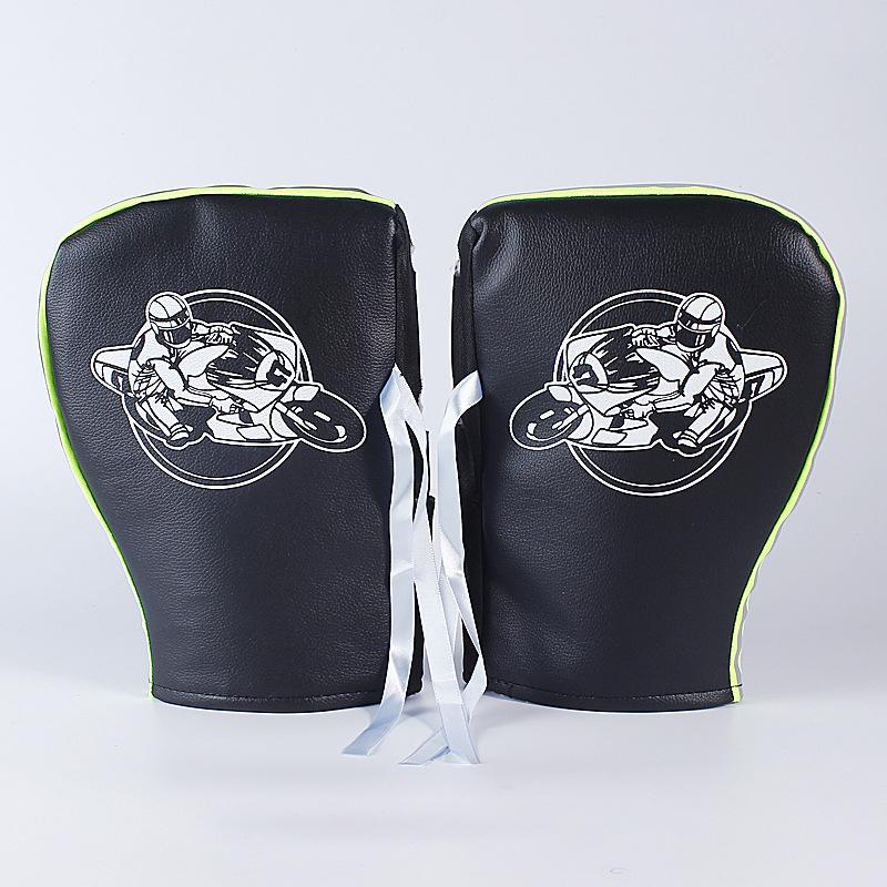 

1 пара водонепроницаемых зимних перчаток для мотоцикла, руля, снегохода, унисекс зелёный