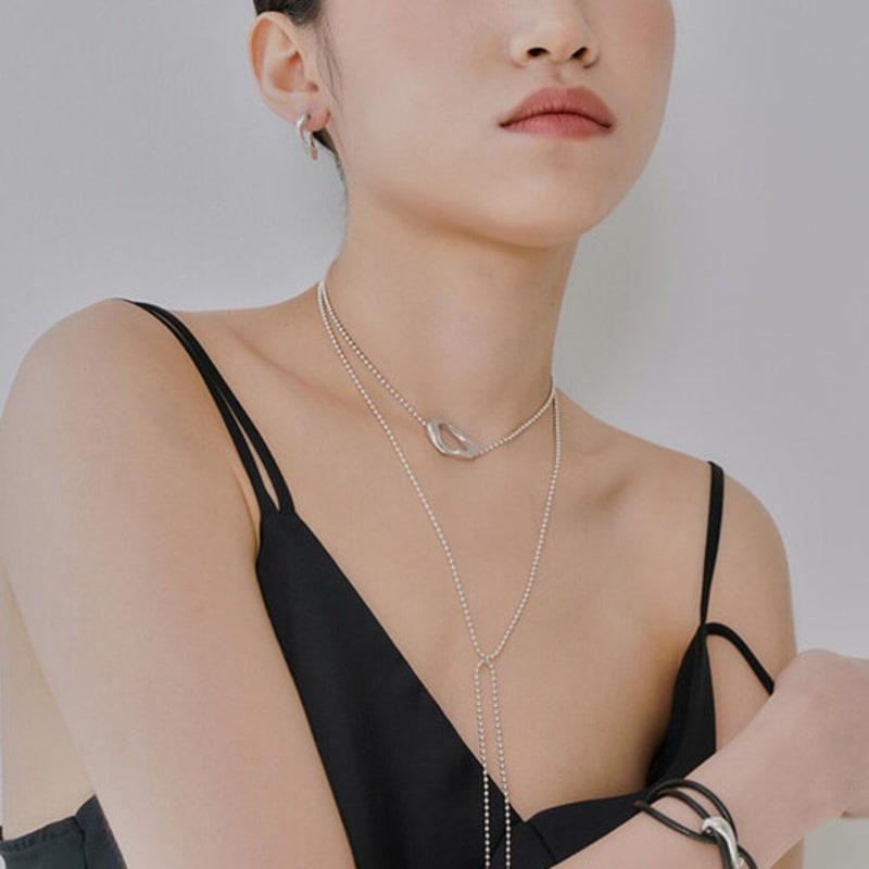 OOV MOBIUS WAVE LEATHER B_Leather Bracelet