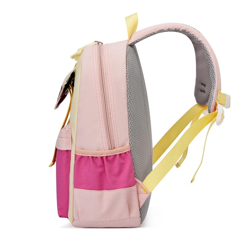 Color Block Kindergarten Schoolbag Cartoon Lightweight Large Capacity Children's Backpack