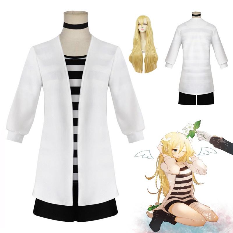 Angels Death Of Ray Rachelgardner Outfit Set Halloween Women Costume Cosplay Japanese Anime