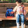 3D Dinosaur Cute Backpack Large Capacity Casual Bookbag Multi Pocket Soft Back Pad Rucksack Travel Backpack with Matching Clutch