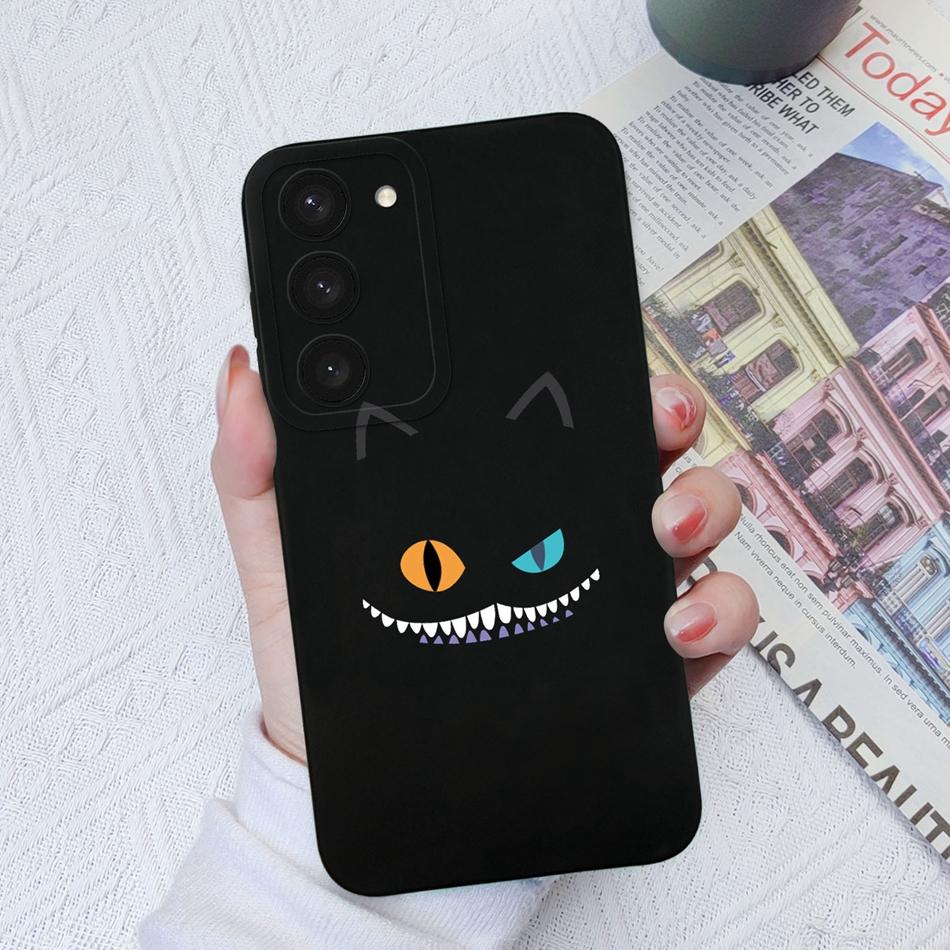 For Samsung S23 Ultra Plus FE Phone Cases Fashion Camera Protection Original Soft Liquid Silicone Cover For Samsung S 23 Shell