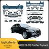 Mercedes S-Class W222 2018-2020 Grille Hood Modification To Maybach AMG S63/S65