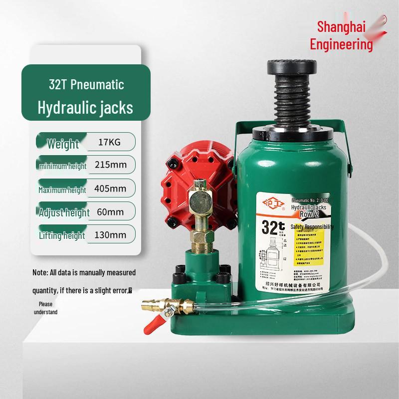Hugong 3250t Durable Vertical Pneumatic Hydraulic Jack with Genuine Product Guarantee