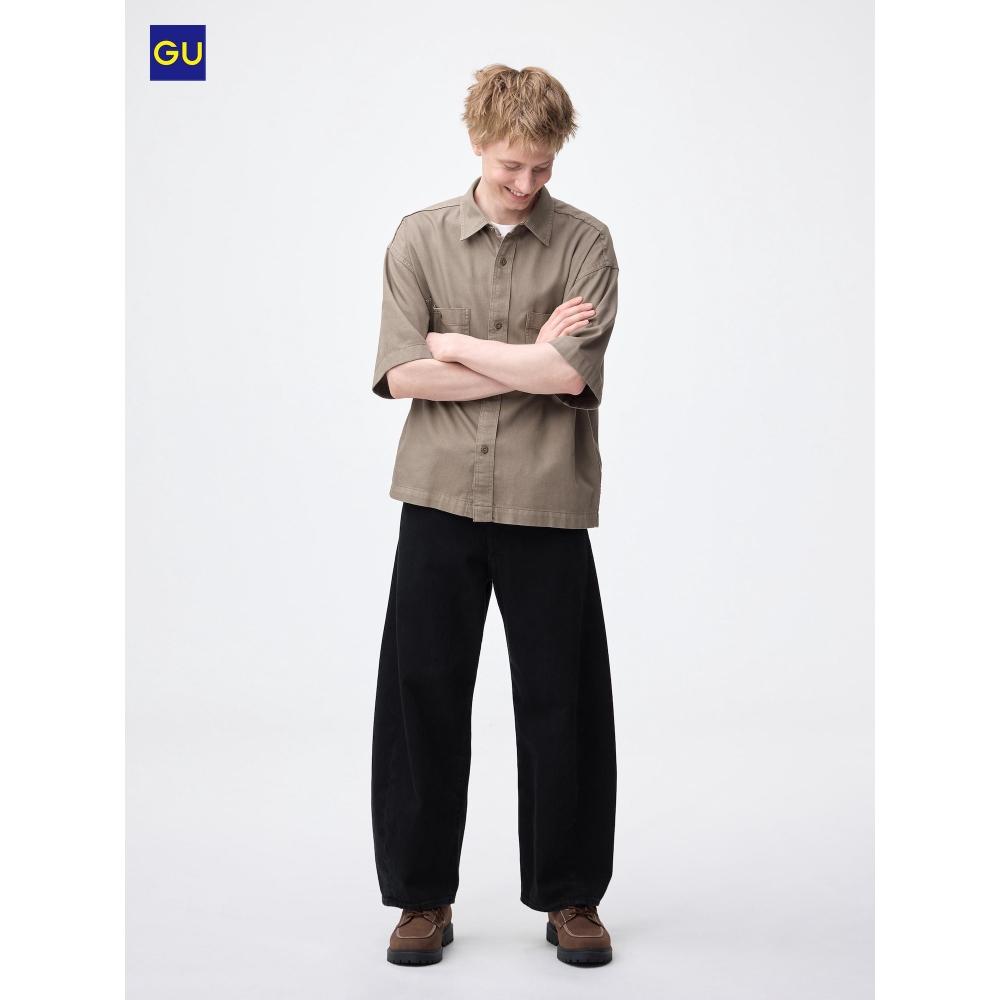 Uniqlo Gu Barrel Leg Jeans