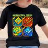 Geometry Dash Cartoon Print Kids Tshirt Childrens Clothing Summer Casual Crew Neck Short Sleeve Tee Girls Clothes Boys Tops