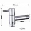 HUANGCHAO Quick-Open Single-Cold Washing Machine Faucet