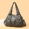 Women's Bag Large Capacity Mother Bag Soft Leather Handbag Shoulder Bag