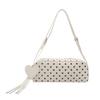 PU-Leder Polka Dot Schultertasche Große Kapazität Umhängetasche INS Tragetasche Damen
