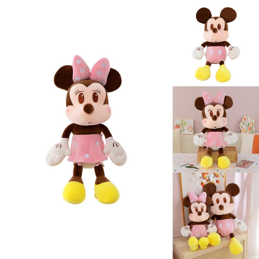 Disney Mickey Mouse Minnie Mouse Plush Stuffed Animal Toy Collectible Gift For Kids Wedding Party Decor