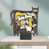 Educational Wooden Cats Puzzle Toy Table Game for Children Enhancing Cognitive Skills and Creativity at Homes or School