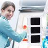 4Pcs Refrigerator Air Filter Replacement Activated Carbon Highly Effective Air Purifying Filter