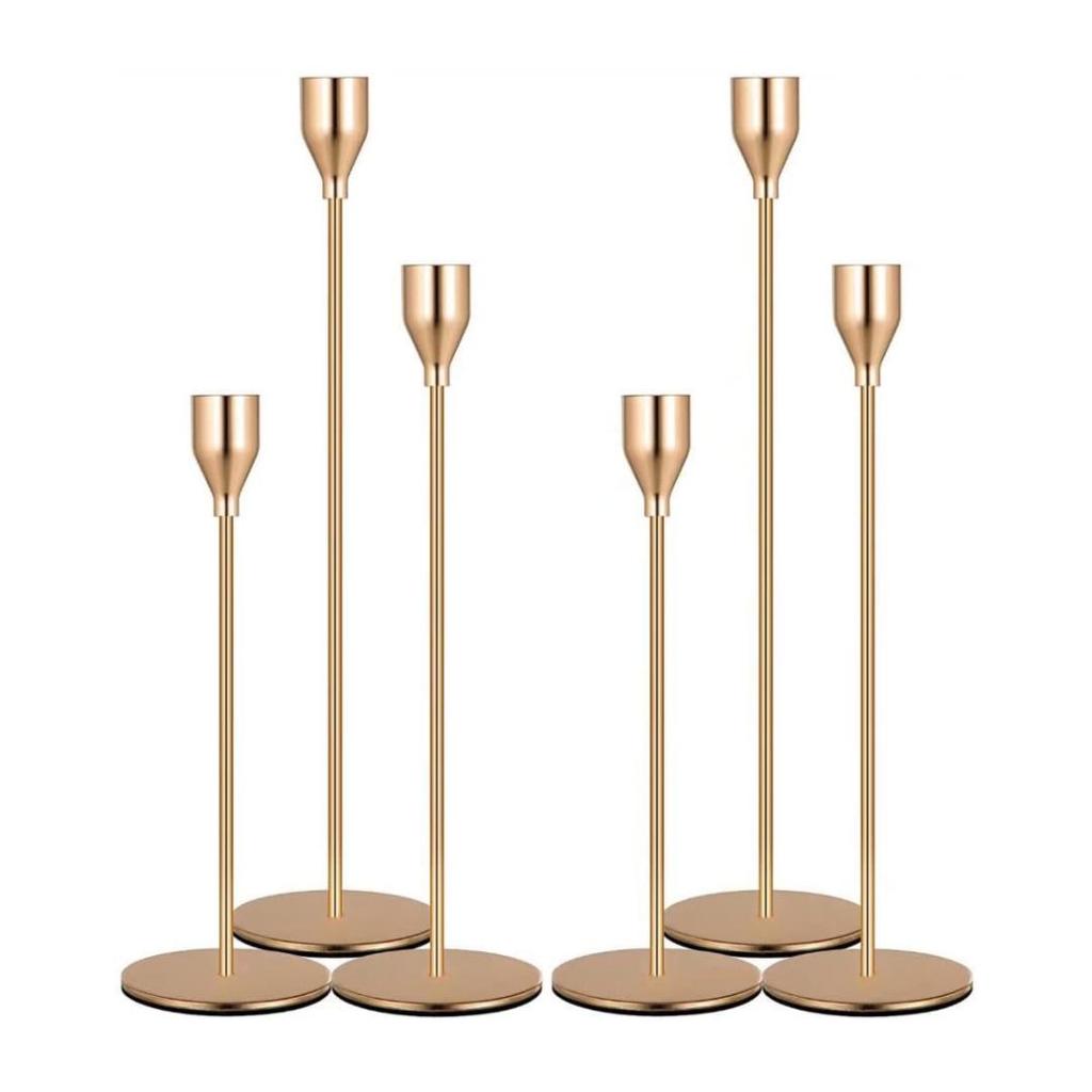 European Iron Candle Holder for Home and Wedding Décor, Living Room Decoration Craft.
