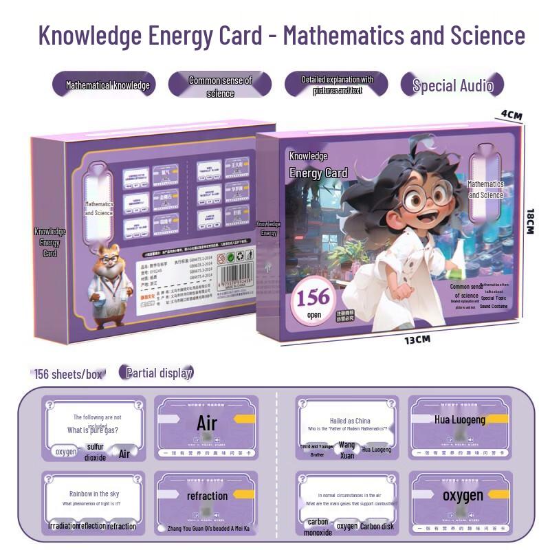 OEING Children s Mathematics & Science Knowledge Cards Standard