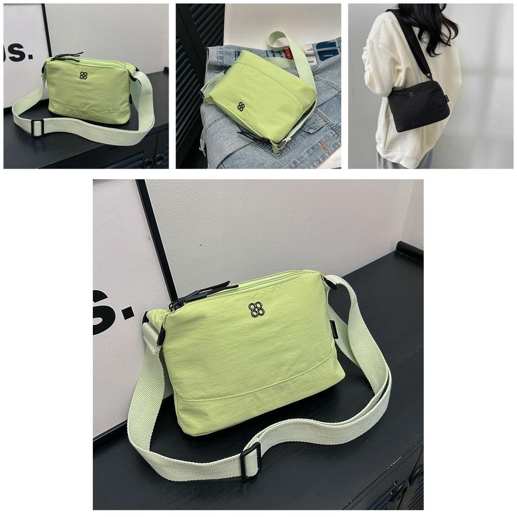 Stylish Vintage Canvas Shoulder Bag Unisex Design Lightweight Waterproof Crossbody