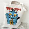 Witch Hunters Peripheral Printing Fashion Shoulder Bag Women's Large Capacity Student Portable Tote Bag Canvas Bag