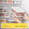 Refrigerator Food Storage and Preservation Box for Vegetables, Frozen Meat, and Fruit
