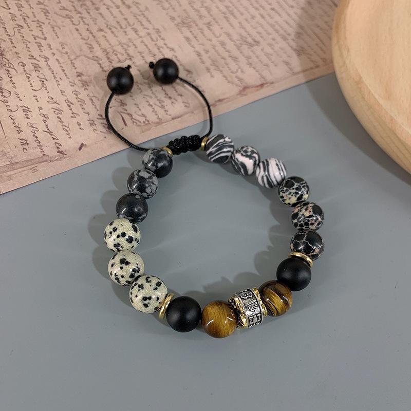 JYL TS Bracelet  Cat s Eye Bead Style Enhances Insight & Charm Tiger eye розового золота