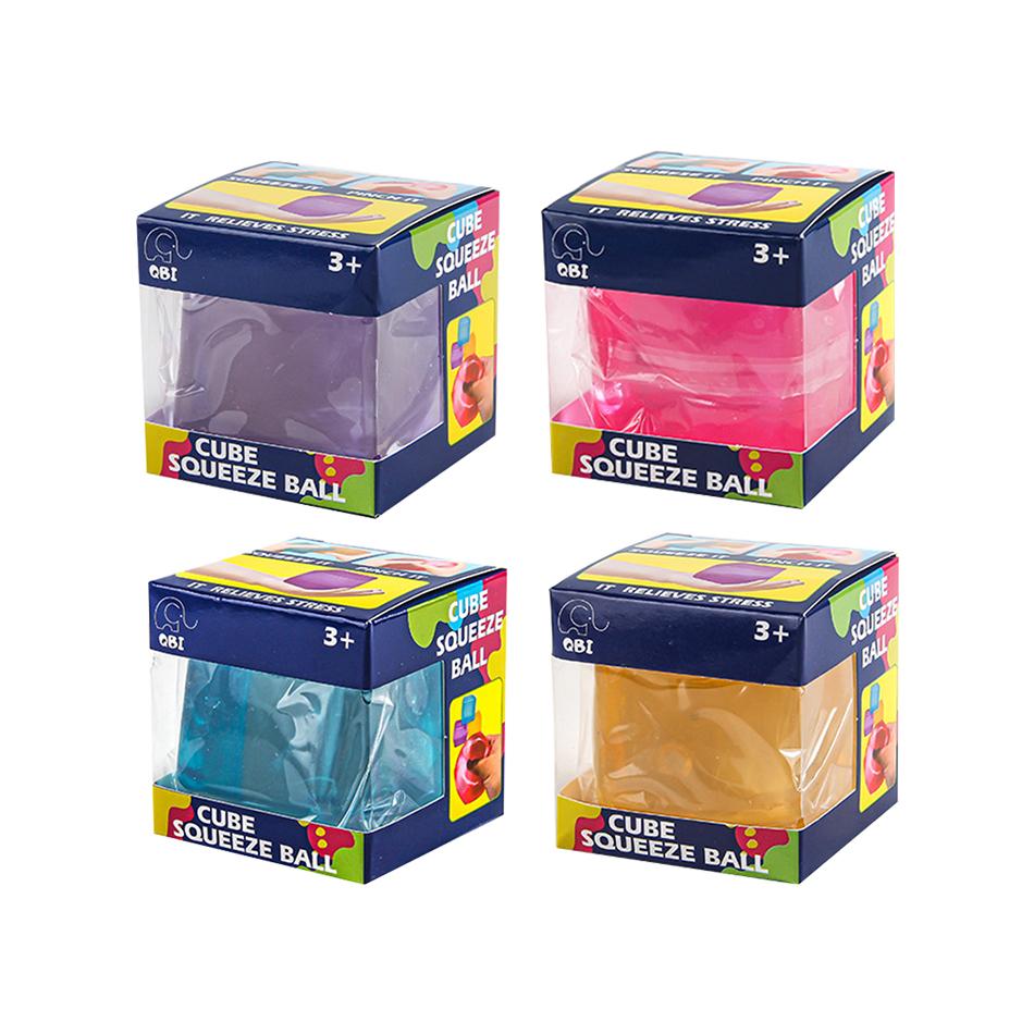 Schylling Needohs Nice Cube Sensorische Fidget Cube Stressverlichting Angst Sensorisch Hulpmiddel voor Focus ADHD & Bureau Kalmerende Gadget