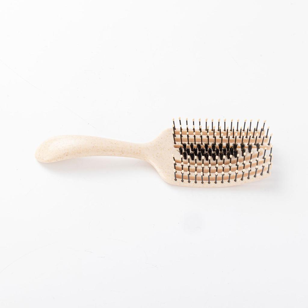 2026 Bristles Fluffy Styling Hair Comb Six-claw Straight Hair Comb Shell Hollow Comb Ribs Comb Massage Comb