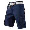 Sommer Herre Bomullsshorts Herre Femtedelsbukser Fritidsbukser Løse Bukser Herre Fritidsshorts