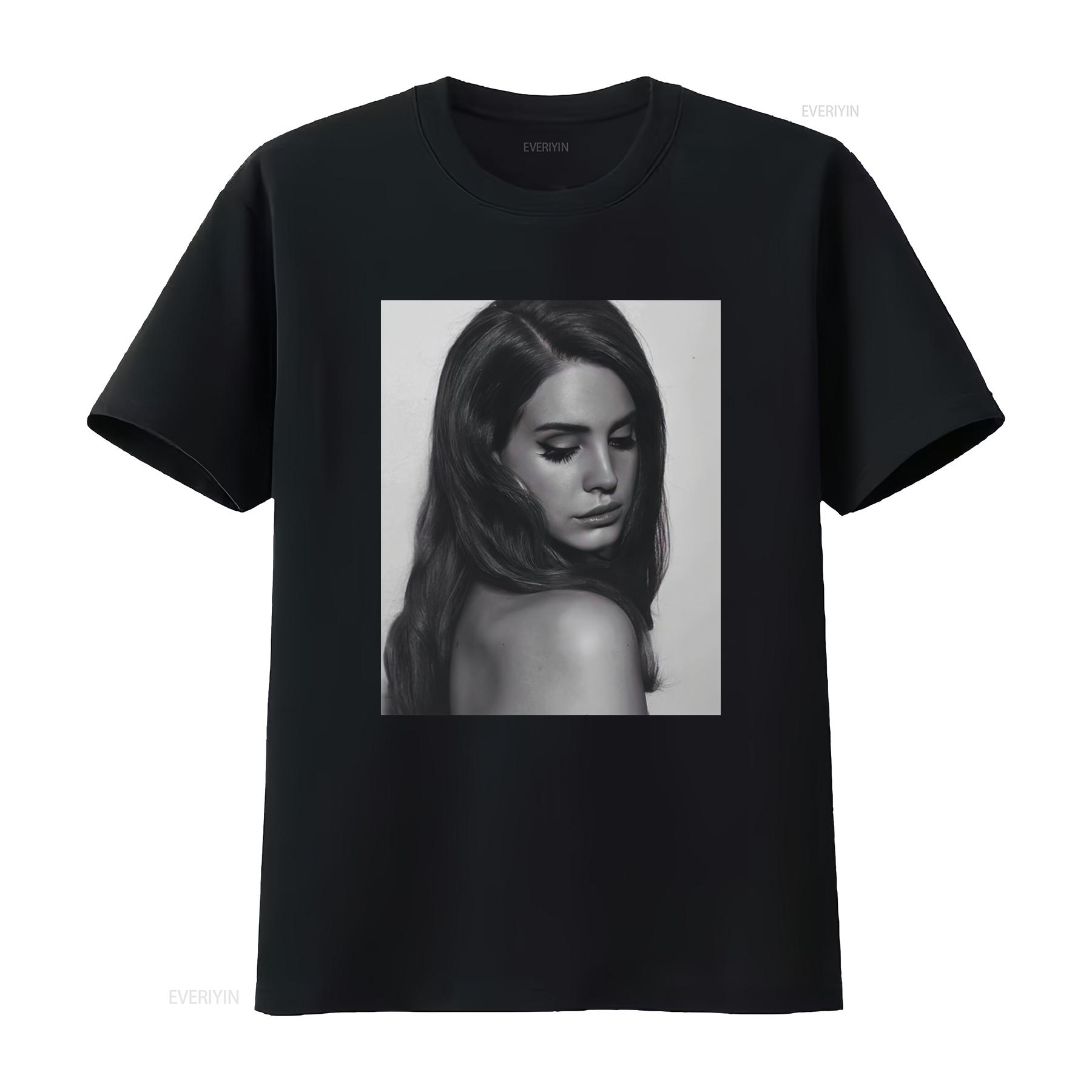 

Lana Del Rey Honeymoon Vintage Ultraviolence Merch Chemtrails Over The Country Club Aesthetic Nostalgic T Shirt vintage Washed 4XL