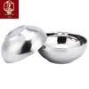 Yici Shiguang 304 Stainless Steel Double-Layer Insulated Soup Bowl