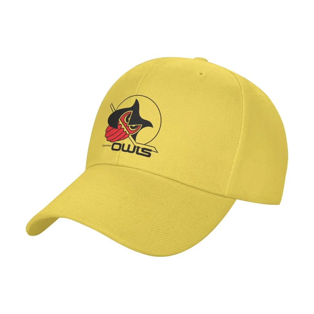 New Columbus Owls hockey logo Baseball Cap luxury Women cap foam party Hat Icon For Unisex Women's