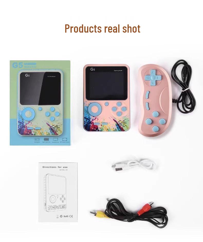 Educational Game Console for Kids - Ideal for Girls and Boys Aged 6-10, Perfect Gift for Elementary Students and Young Trendsetters