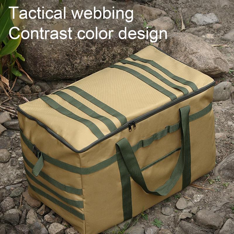 Outdoor Camping Tote Bag Large Capacity Storage Lamp Tableware Bag Camping Tool Picnic Travel Bag Outdoor Camping Storage Bag