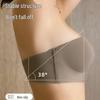 Strapless Front Buckle Bra: Thin, Non-Slip, Half-Cup Design for Small Busts – Seamless and Breathable Tube Top
