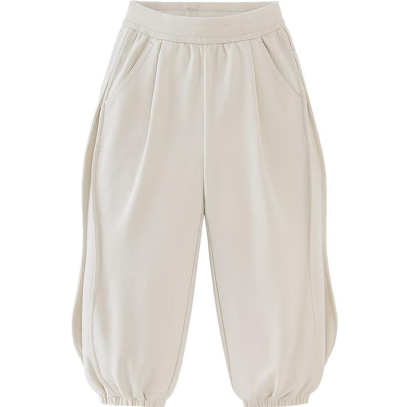 Minibala Kids' Adjustable Waist Loose Bubble Pants